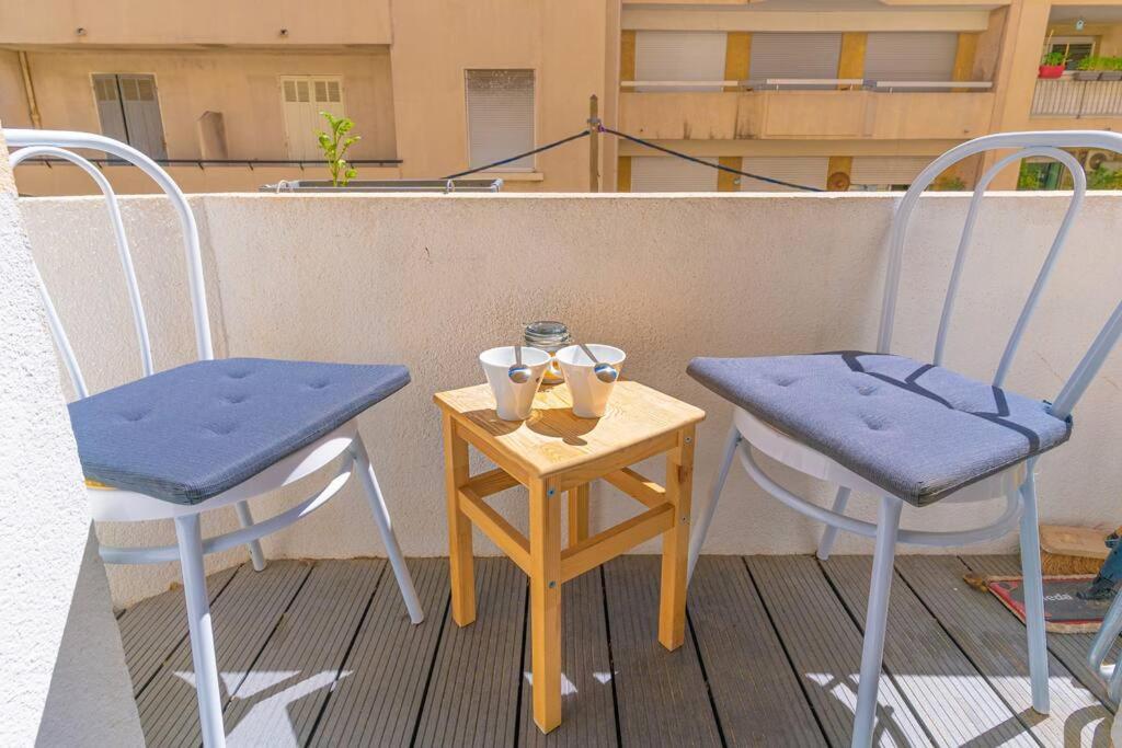 Bel Appart Climatise A 5 Min Plage Des Catalans Apartment Марсилия Екстериор снимка